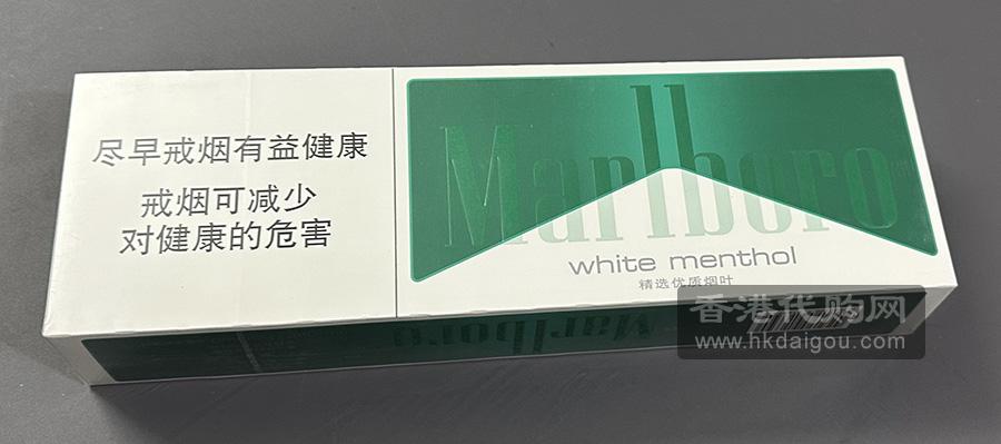Marlboro white menthol