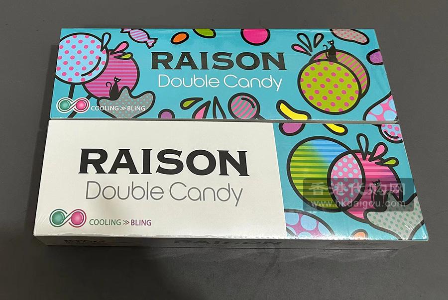 香港代购 韩国铁塔猫糖果双爆珠(大糖果)  Korea Raison Double Candy cooling bling 3mg