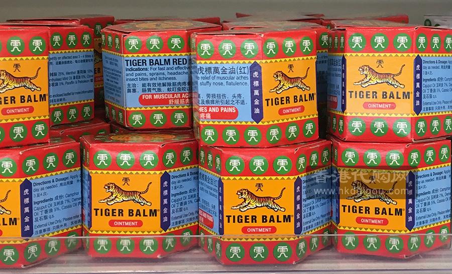 虎标万金油软膏红色