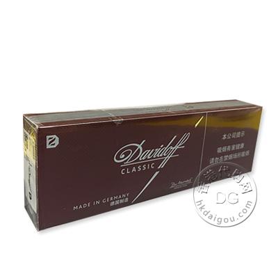 香港代购免税大卫杜夫香烟经典10毫克   Davidoff Classic 10mg