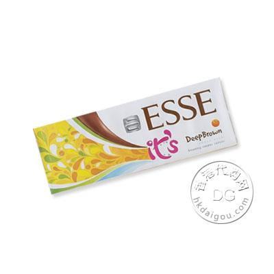 韩国爱喜巧克力爆珠（巧克力爆） ESSE it's DeepBrown 1mg