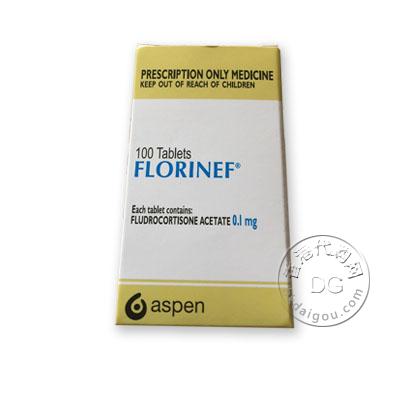 香港代购 富能锭/氟氢可的松 (Aspen Florinef FludrocortisoneA HK-00036)