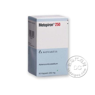
  
    简称
              美替拉酮/Metopirone
          
