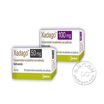 
  
    简称
              沙芬酰胺/Xadago
          
